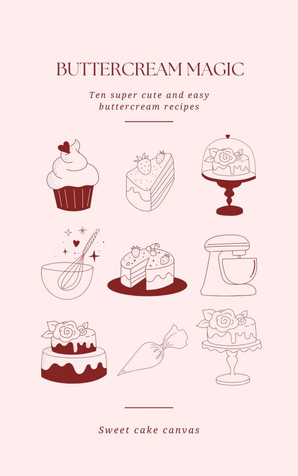 10 Easy Buttercream Recipes ebook