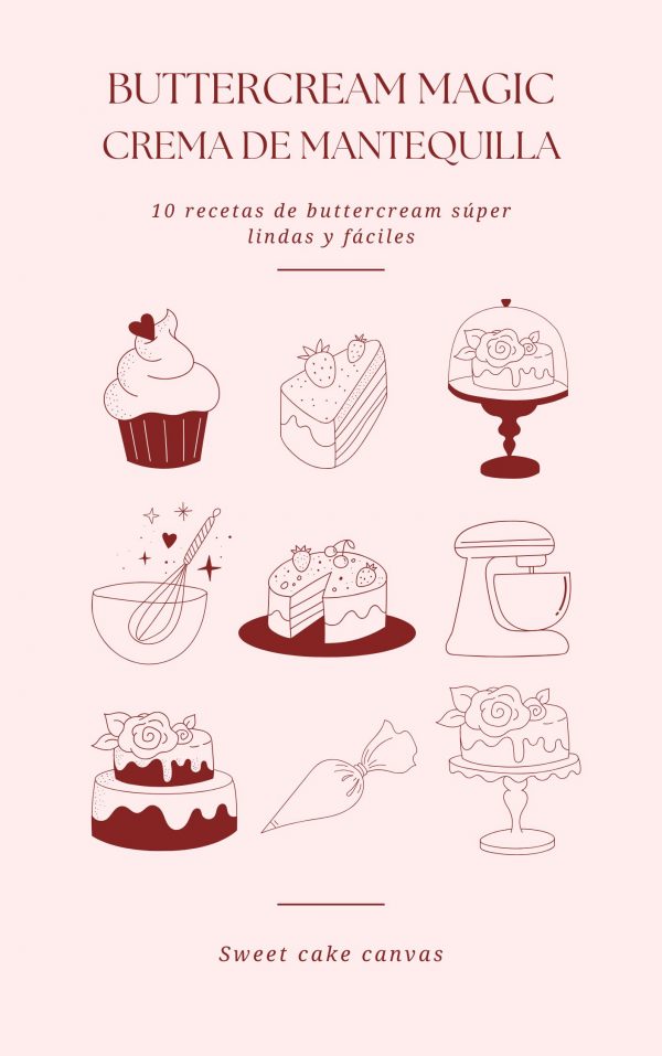 10 Easy Buttercream Recipes ebook en español